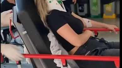 Genç şarkıcı Pınar Yıldız klip çekiminde attan düştü