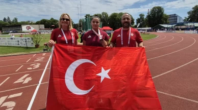 Ebrar Keskin Dünya Para Atletizm Grand Prix'sinde zirvede