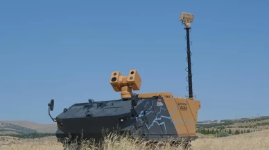 Lazer silahlı hibrit araç!