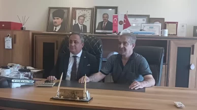 MHP Kahramanmaraş İl Başkanı Vahit Demiröz’den Attarlar Odası Başkanı Cuma Güler'e ziyaret