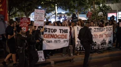 İsrail’de on binlerce kişi sokaklara indi