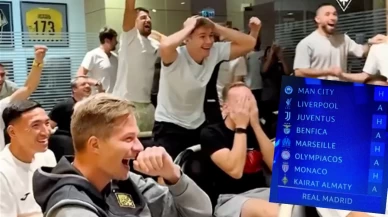 Kairat Almaty’de Real Madrid sevinci kameralara yansıdı