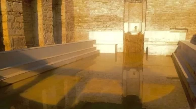 1900 yıl önceki gibi! Su akışı yeniden başladı