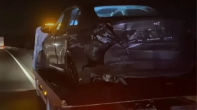 Tekirdağ'da 2 otomobil çarpıştı: 2 yaralı