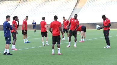 Samsunspor, Panathinaikos maçı hazırlıklarını tamamladı