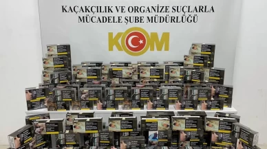 Samsun'da 41 bin 400 adet makaron ele geçirildi