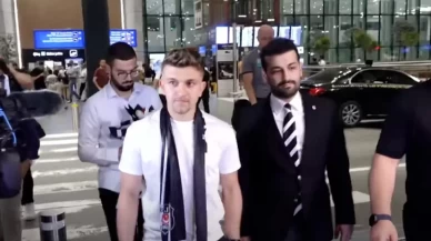 Rıdvan Yılmaz, Beşiktaş için İstanbul'a geldi