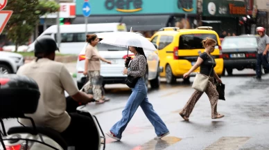 Kırklareli'nde gök gürültülü sağanak