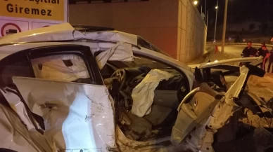 Amasya'da Trafik Kazası: İki Araç Çarpıştı, Dört Kişi Yaralandı