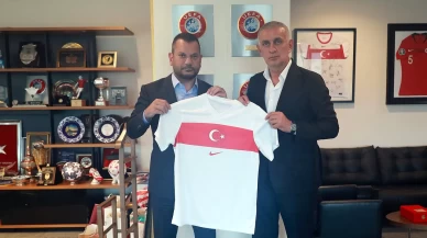 Kulüpler Birliği Başkanı Doğan’dan TFF Başkanı Hacıosmanoğlu’na ziyaret