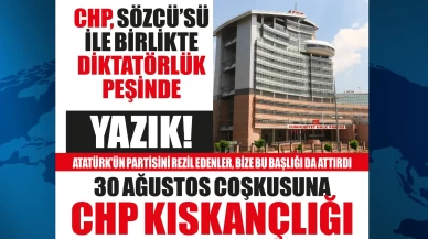 CHP, 30 Ağustos'u kutuplaştırdı, kutlamaları sabote etti! Bu kadarına da pes!