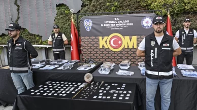 İstanbul'da kaçak değerli taş operasyonu: 43 zanlı yakalandı