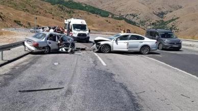 Erzincan'da kahreden kaza