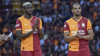 Galatasaray, Osimhen ve Sane için imza töreni düzenledi
