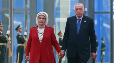 Emine Erdoğan, Çin'de lider eşleriyle yemekte bir araya geldi
