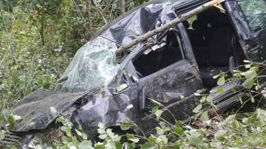 Trabzon’da trafik kazası 1 ölü, 2 yaralı