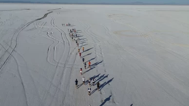 Runfire Salt Lake Ultra Trail Maratonu, Tuz Gölü’nde başladı