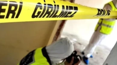 Konteynerin üstünde ceset bulundu