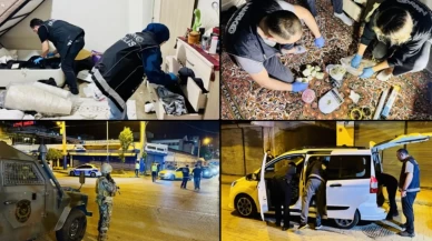 Diyarbakır'da uyuşturucu satıcılarına yönelik "Narko Hançer" uygulaması yapıldı