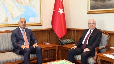 Bakan Güler ile Bakan Ersoy bir araya geldi