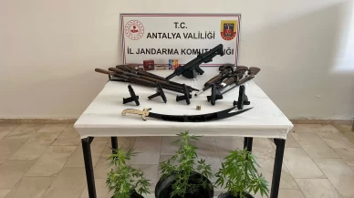 Antalya'da silah kaçakçılarına operasyon: 5 gözaltı