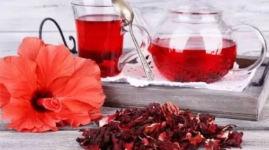 Hibiskus çayı ile zayıflayın! Metabolizmayı ateşliyor