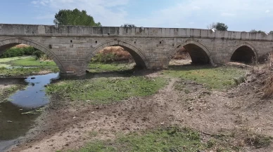 Kuraklık Tunca Nehri'ni de vurdu