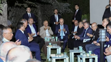 TBMM Başkanı Numan Kurtulmuş’tan Bakan Şimşek’e taziye ziyareti