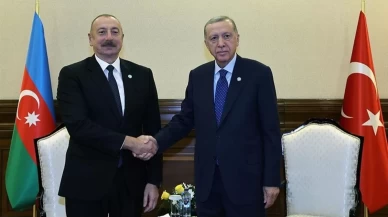 Cumhurbaşkanı Erdoğan, Aliyev ile görüştü: Gerekli desteği vermeyi sürdüreceğiz