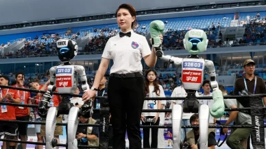 Çin’de Dünya İnsansı Robot Oyunları tamamlandı