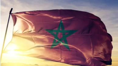 Fas'ta Gazze'deki açlık ve soykırımı protesto etmek için gece gösterileri düzenlendi