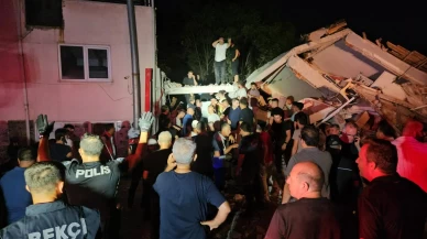 Balıkesir'deki depremde yıkılan binadan 1 kişi daha kurtarıldı