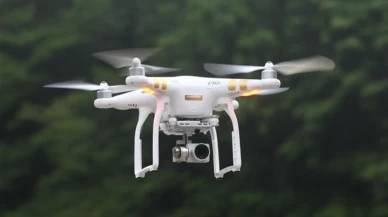 Kaçak elektrik denetimi yapan dron silahla vuruldu