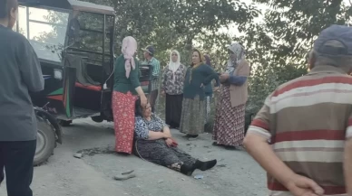 Ordu'da virajı alamayan patpat devrildi: 2'si çocuk 6 yaralı