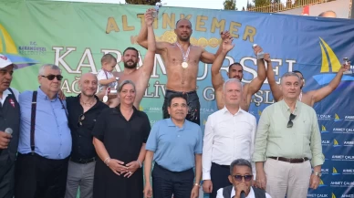 Karamürsel Yağlı Güreşleri’nde Ali Gürbüz başpehlivan oldu
