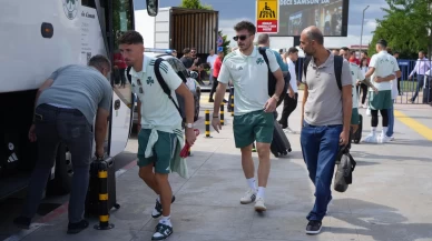Panathinaikos, play-off maçı için Samsun'da