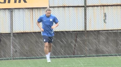 Çaykur Rizespor'da Taylan Antalyalı, antrenmanlara başladı