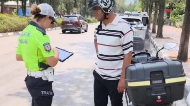 Manisa’da motosiklet denetiminde 2,5 milyon TL ceza