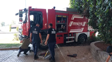 Samsun'da itfaiye aracı kaza yaptı: 2'si itfaiyeci 3 yaralı