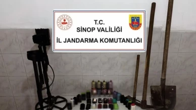 Sinop'ta tarihi eser kaçakçılığı operasyonu: 1 gözaltı