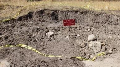 Yaşlı çifte mezar olan kükürtlü su kapatıldı