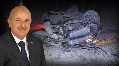 AK Partili Belediye Başkanı Cönger trafik kazası geçirdi