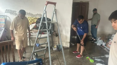 Sağanak Ankara’yı vurdu! Ev ve iş yerlerini su bastı