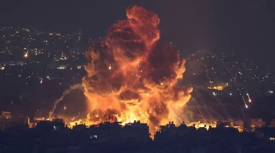 Son dakika: İsrail'den Şam'a hava saldırısı! Füzeler peş peşe ateşlendi