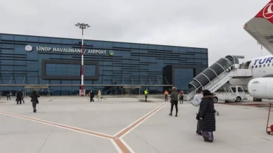 Sinop Havalimanı temmuzda 11 bin 937 yolcu ağırladı