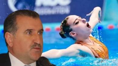 Bakan Bak'tan milli yüzücü Selin Hürmeriç'e tebrik