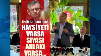 İzzet Ulvi Yönter'den, Özgür Özel'e sert tepki: Haysiyeti varsa, biraz siyasi ahlakı varsa...