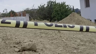 Villanın bahçesinden ceset çıktı