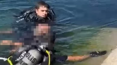 Adana’da telefonunu almak için suya girdi