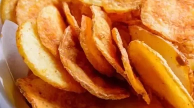 Evde patates cipsi yapmanın en kolay yolu